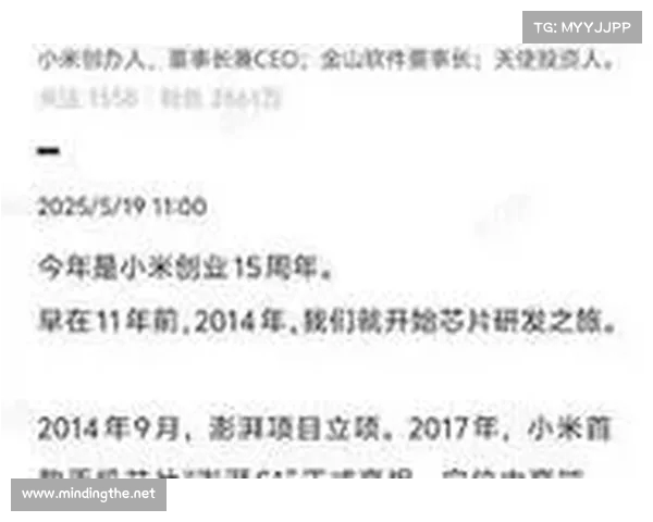 雷军透露玄戒项目累计研发投入已突破135亿元创新科技背后的巨大投资 雷军透露玄戒项目累计研发投入已突破135亿元创新科技背后的巨大投资